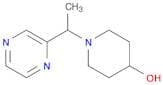1-(1-(Pyrazin-2-yl)ethyl)piperidin-4-ol