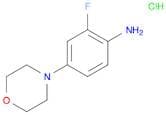 2-Fluoro-4-morpholinoaniline, HCl