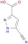 3-Cyano-1H-pyrazole-5-carboxylic acid