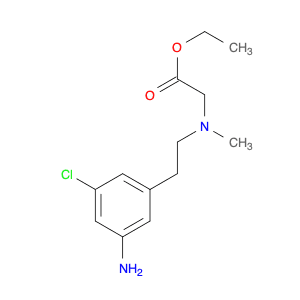 Ethyl 2-((3-amino-5-chlorophenethyl)(methyl)amino)acetate