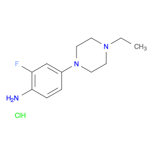 4-(4-Ethylpiperazin-1-yl)-2-fluoroaniline hydrochloride
