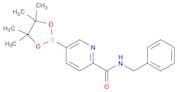 N-benzyl-5-(4,4,5,5-tetraMethyl-1,3,2-dioxaborolan-2-yl)picolinaMide