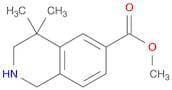Methyl 4,4-dimethyl-1,2,3,4-tetrahydroisoquinoline-6-carboxylate