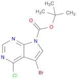 tert-Butyl 5-bromo-4-chloropyrrolo[2,3-d]pyrimidine-7-carboxylate