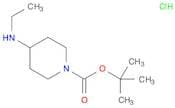 tert-Butyl 4-(ethylamino)piperidine-1-carboxylate hydrochloride