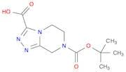 7-(tert-Butoxycarbonyl)-5,6,7,8-tetrahydro-[1,2,4]triazolo[4,3-a]pyrazine-3-carboxylic acid