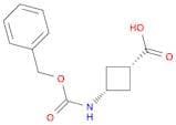 cis-3-(((Benzyloxy)carbonyl)amino)cyclobutanecarboxylic acid
