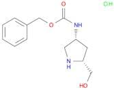 Benzyl ((3R,5R)-rel-5-(hydroxymethyl)pyrrolidin-3-yl)carbamate hydrochloride
