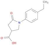 1-(4-Ethylphenyl)-2-oxopyrrolidine-4-carboxylic acid