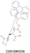 N-[(9H-Fluoren-9-ylmethoxy)carbonyl]-3-[[(9H-fluoren-9-ylmethoxy)carbonyl]amino]-D-alanine