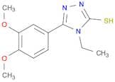 5-(3,4-Dimethoxyphenyl)-4-ethyl-4H-1,2,4-triazole-3-thiol