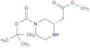 (S)-3-METHOXYCARBONYLMETHYL-PIPERAZINE-1-CARBOXYLIC ACID TERT-BUTYL ESTER