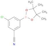 3-Chloro-5-(4,4,5,5-tetramethyl-1,3,2-dioxaborolan-2-yl)benzonitrile