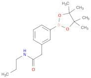3-(N-Propylaminocarbonyl)methylphenylboronic acid, pinacol ester