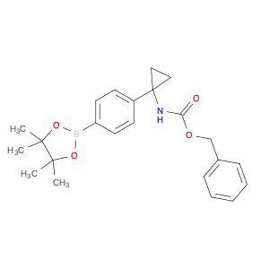 4-(1-(Benzyloxycarbonylamino)cyclopropyl)phenylboronic acid pinacol ester