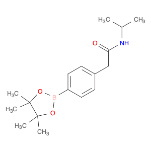 N-Isopropyl-2-(4-(4,4,5,5-tetramethyl-1,3,2-dioxaborolan-2-yl)phenyl)acetamide