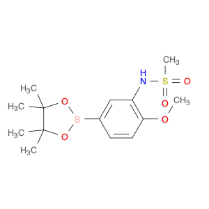 4-Methoxy-3-(methylsulfonylamino)phenylboronic acid, pinacol ester