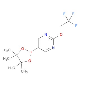 2-(2,2,2-trifluoroethoxy)pyrimidine-5-boronic acid, pinacol ester