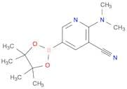 3-Cyano-2-(N,N-dimethylamino)pyridine-5-boronic acid, pinacol ester