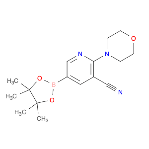 3-Cyano-2-morpholinopyridine-5-boronic acid, pinacol ester