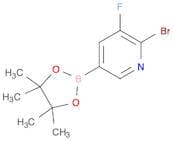 2-Bromo-3-fluoro-5-(4,4,5,5-tetramethyl-1,3,2-dioxaborolan-2-yl)pyridine