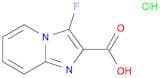 3-Fluoroimidazo[1,2-a]pyridine-2-carboxylic acid hydrochloride