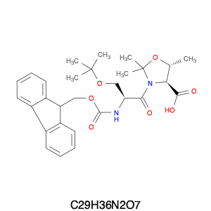 Fmoc-ser(tbu)-thr(psime,mepro)-OH