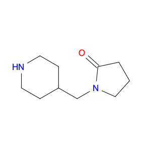 1-(Piperidin-4-ylmethyl)pyrrolidin-2-one