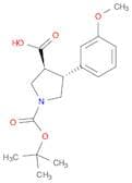Boc-(+/-)-trans-4-(3-methoxy-phenyl)-pyrrolidine-3-carboxylic acid
