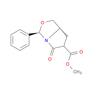 (3R,7aS)-methyl 5-oxo-3-phenylhexahydropyrrolo[1,2-c]oxazole-6-carboxylate