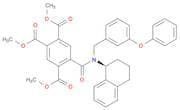 (S)-trimethyl 5-((3-phenoxybenzyl)(1,2,3,4-tetrahydronaphthalen-1-yl)carbamoyl)benzene-1,2,4-trica…