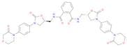 1,2-Benzenedicarboxamide, N1,N2-bis[[(5S)-2-oxo-3-[4-(3-oxo-4-morpholinyl)phenyl]-5-oxazolidinyl]m…