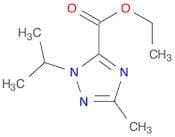 1H-1,2,4-Triazole-5-carboxylic acid, 3-methyl-1-(1-methylethyl)-, ethyl ester