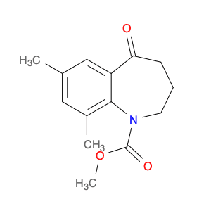 1H-1-Benzazepine-1-carboxylic acid, 2,3,4,5-tetrahydro-7,9-dimethyl-5-oxo-, methyl ester