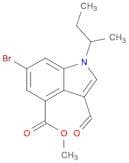Methyl 6-bromo-1-(sec-butyl)-3-formyl-1H-indole-4-carboxylate