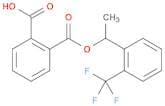 2-((1-(2-(Trifluoromethyl)phenyl)ethoxy)carbonyl)benzoic acid
