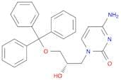 2(1H)-Pyrimidinone, 4-amino-1-[(2S)-2-hydroxy-3-(triphenylmethoxy)propyl]-