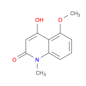 2(1H)-Quinolinone, 4-hydroxy-5-methoxy-1-methyl-