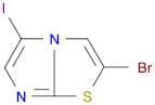 Imidazo[2,​1-​b]​thiazole, 2-​bromo-​5-​iodo-