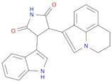 3-(5,6-Dihydro-4H-pyrrolo[3,2,1-ij]quinolin-1-yl)-4-(1H-indol-3-yl)pyrrolidine-2,5-dione