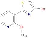 4-Bromo-2-(2-methoxypyridin-3-yl)thiazole