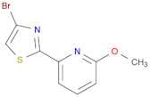 4-Bromo-2-(6-methoxypyridin-2-yl)thiazole