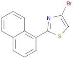 4-Bromo-2-(naphthalen-1-yl)thiazole