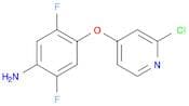 Benzenamine, 4-[(2-chloro-4-pyridinyl)oxy]-2,5-difluoro-
