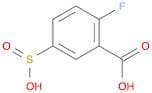 Benzoic acid, 2-fluoro-5-sulfino-