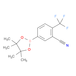Benzonitrile, 5-(4,4,5,5-tetramethyl-1,3,2-dioxaborolan-2-yl)-2-(trifluoromethyl)-