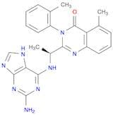 2-[(1S)-1-[(2-Amino-9H-purin-6-yl)amino]ethyl]-5-methyl-3-(2-methylphenyl)-4(3H)-quinazolinone
