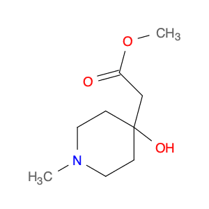 Methyl 2-(4-hydroxy-1-methylpiperidin-4-yl)acetate