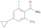 4-Cyclopropyl-2-Fluoro-6-Methylbenzamide