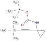 tert-Butyl (1-((trimethylsilyl)ethynyl)cyclopropyl)carbamate